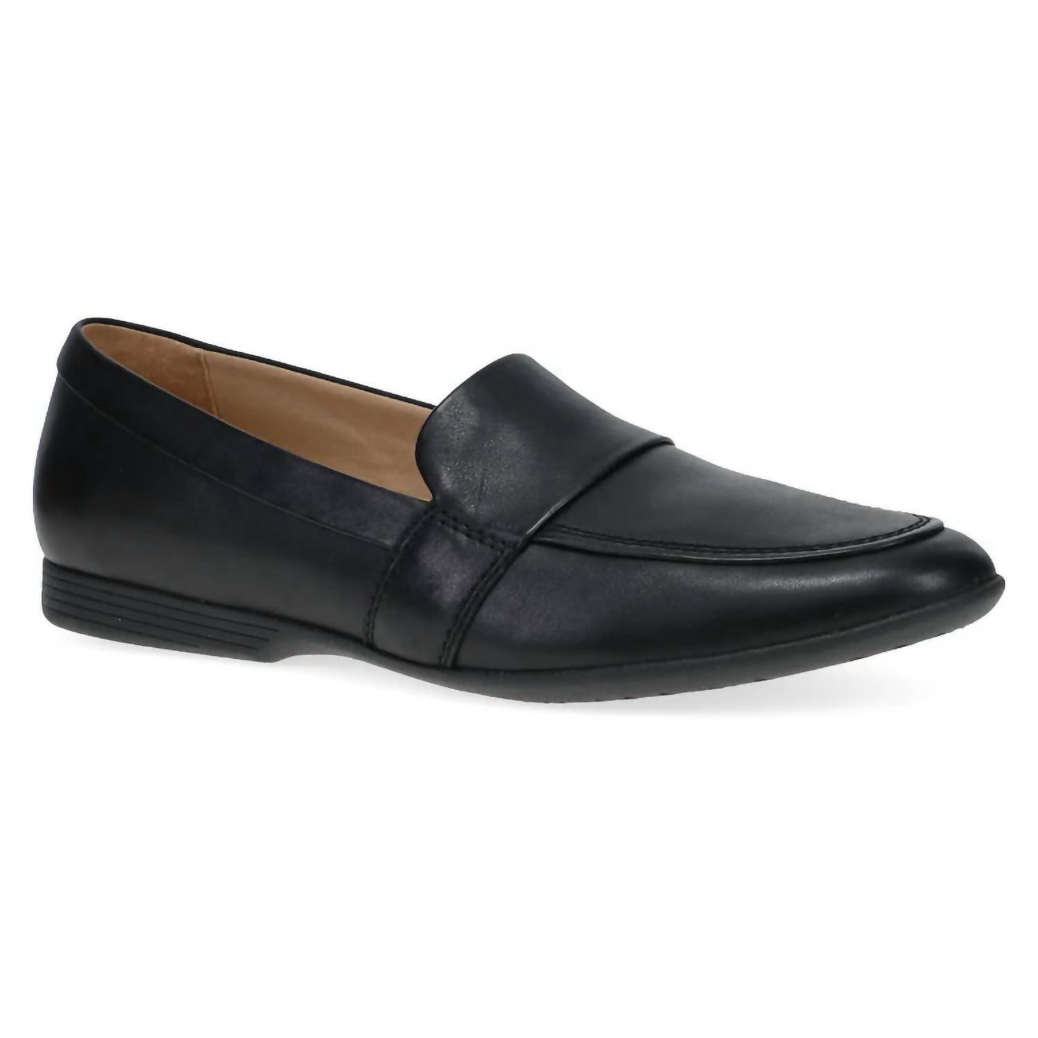 New Dansko Women's Linden Modern Refined Loafer In Black